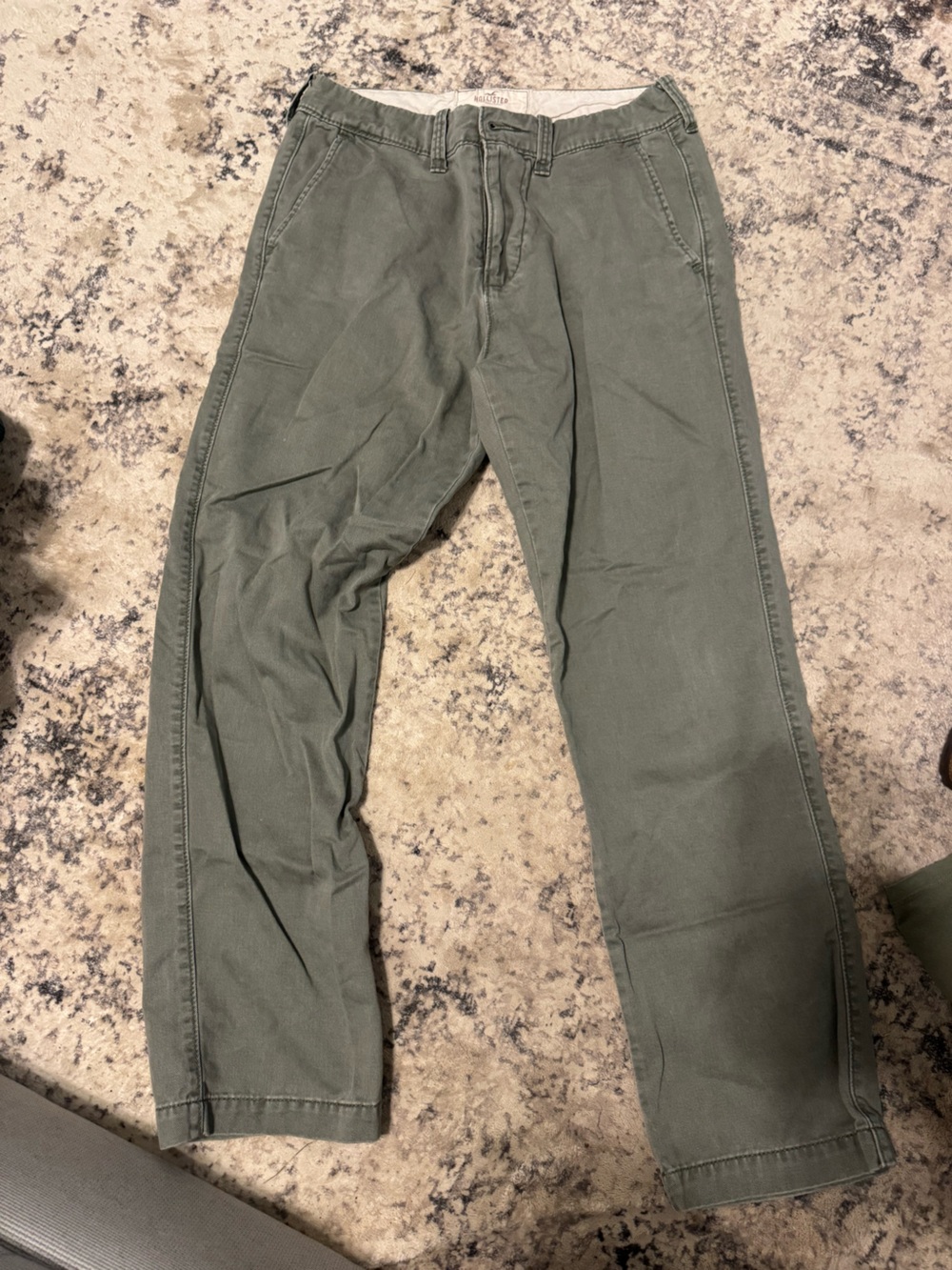 Hollister Olive Green Casual Pants